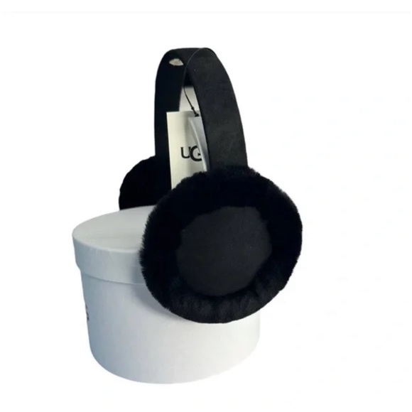 UGG Shearling & Suede Earmuffs - Picture 3 of 5